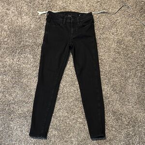 00 Short American Eagle Women's Black Skinny Jeans Next Level Stretch